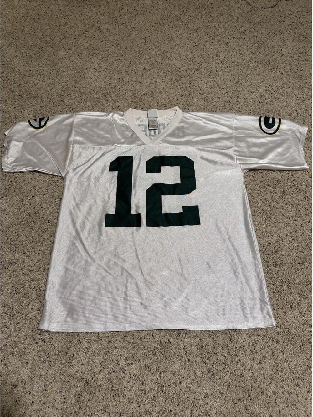 NFL Men's White and Silver Tshirt